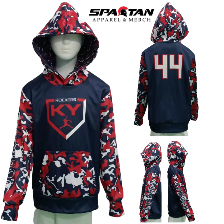 Custom Sublimated Hoodies Spartan Apparel Merch