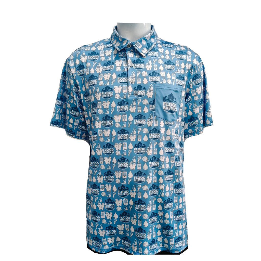 Custom Sublimated Polo with Pocket