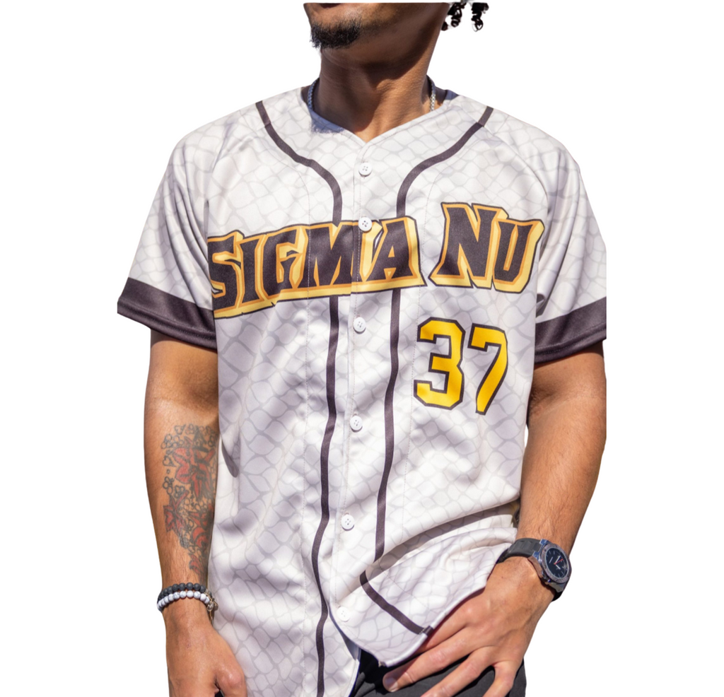 Full Button Baseball Jersey (USA made)