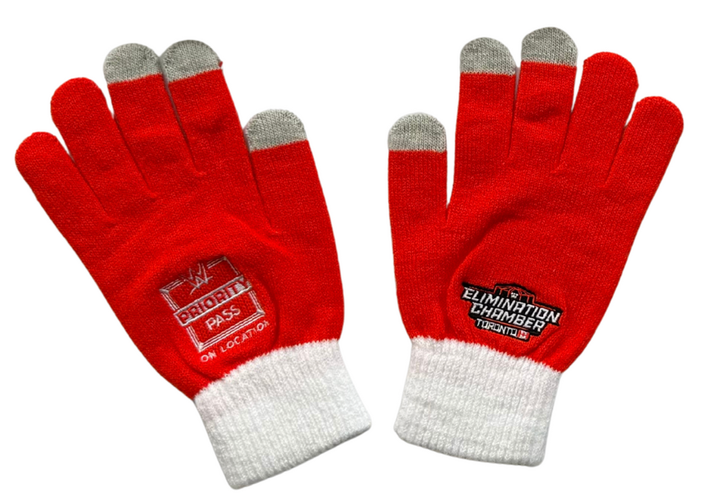 custom touchscreen winter gloves embroidered logo bulk