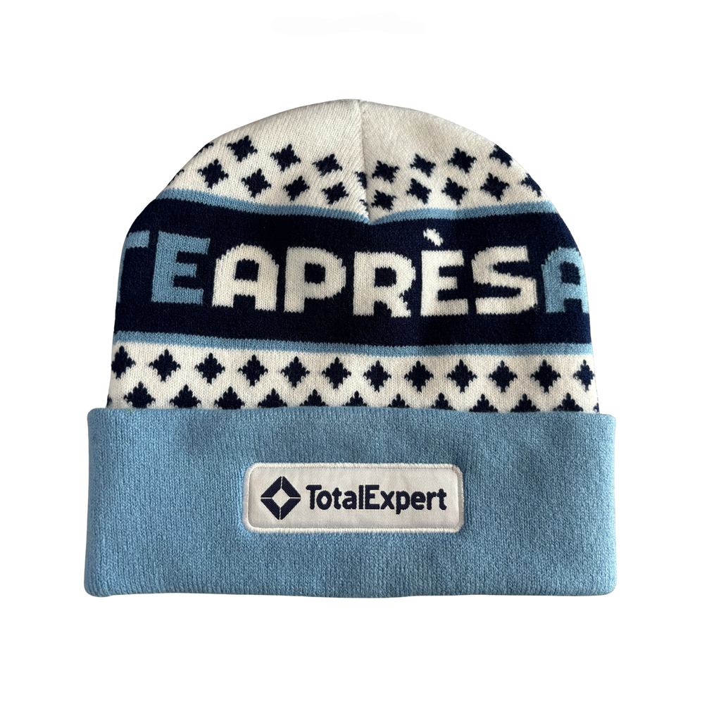 custom beanie hat with patch logo