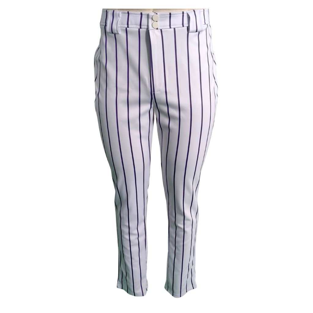 custom sublimated pinstripe baseball pants youth adult