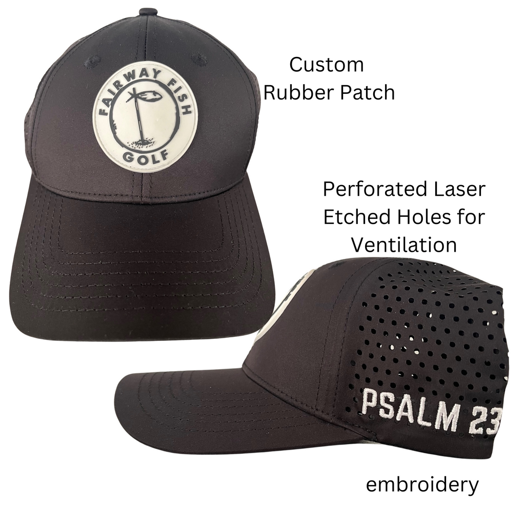 custom performance golf cap