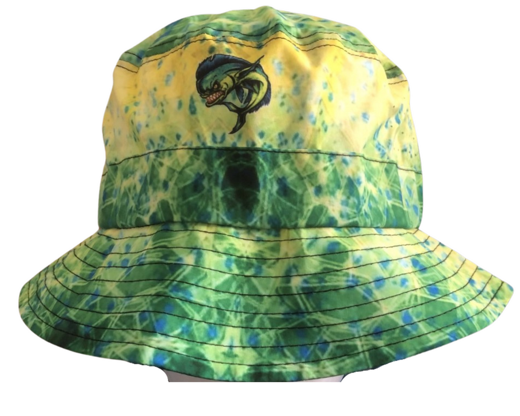 custom boonie hat with cord