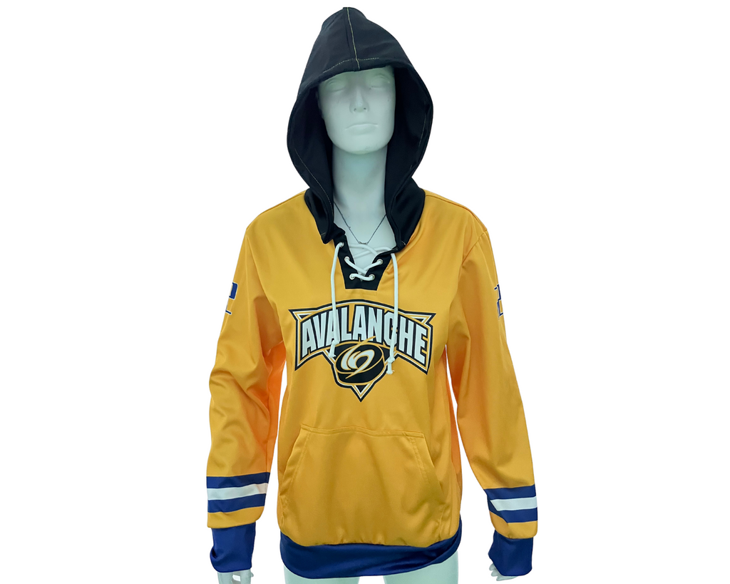 Hockey hoodies hot sale with laces custom