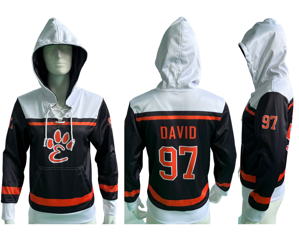 Sublimated Hockey Jersey Hoodie