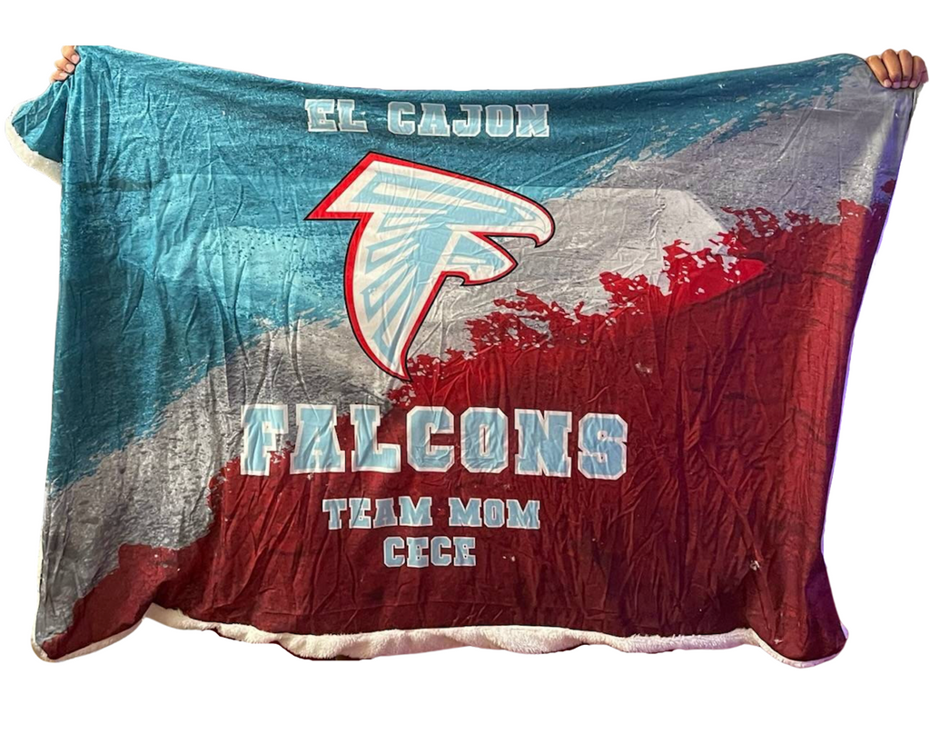 custom sublimated blankets