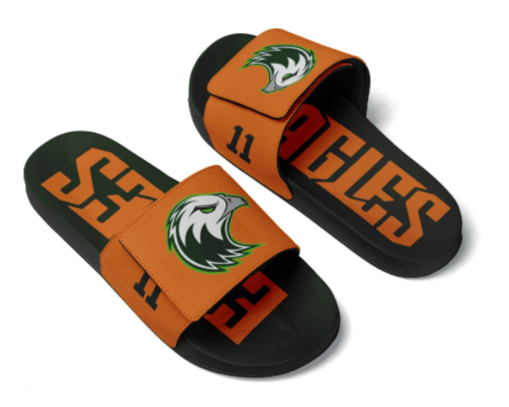 Custom Slide Sandals – Spartan Apparel & Merch