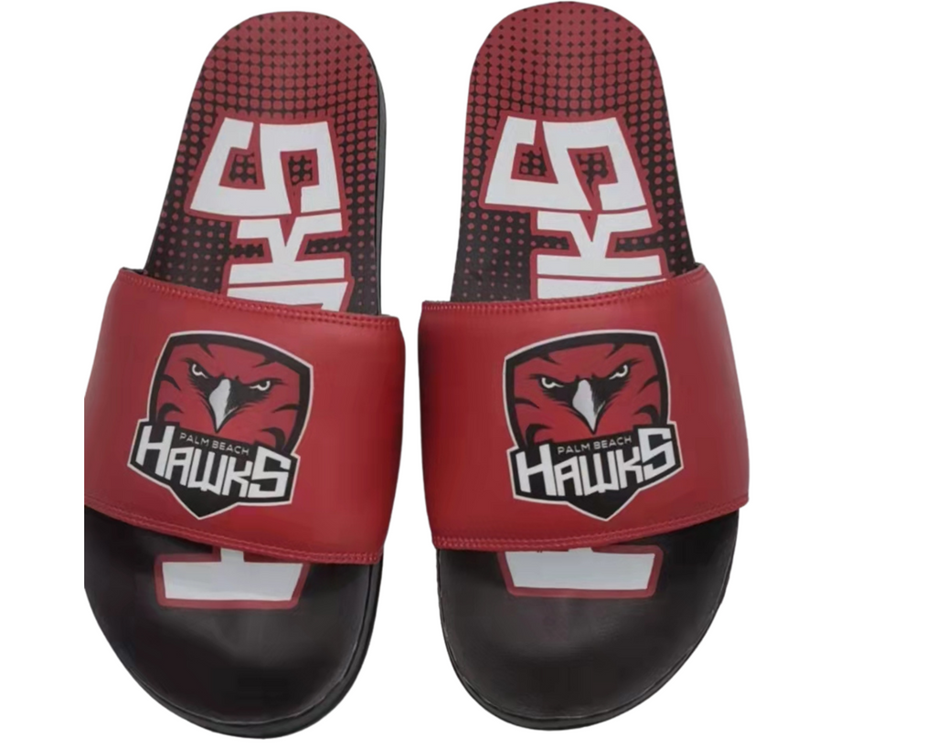 Custom Slide Sandals Spartan Apparel Merch
