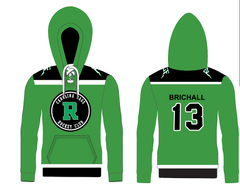 Hockey hoodies with laces custom best sale
