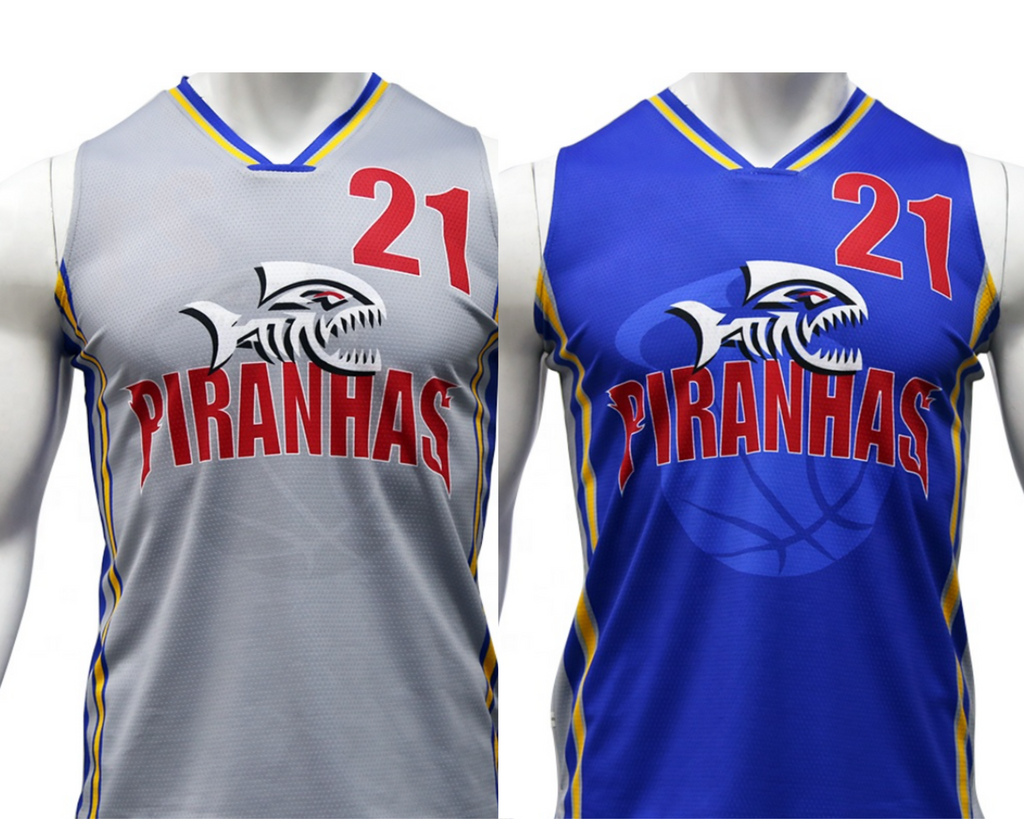 reversible sublimated basketball jersey